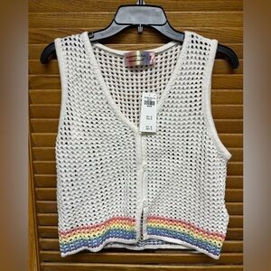 Abercrombie & Fitch for The Trevor Project Unisex Crochet Vest